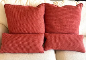 lot 82 image: Four Lovely Accent Pillows
