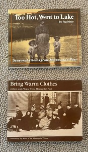 lot 151 image: Two Minnesota History Motif Books by Peg Meire
