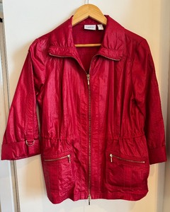 lot 166 image: Chico Zenergy Zip Up Light Weight Red Jacket