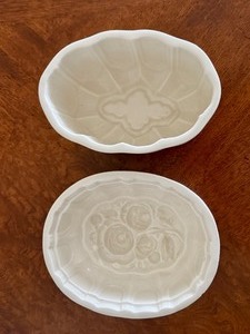lot 26C image: Two Antique Ceramic Kitchen Molds