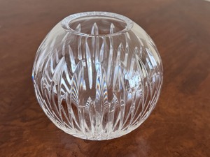 lot 161 image: Waterford Crystal Candle Holder
