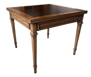 lot 219 image: Vintage Extendable Table  Vintage Convertible Table