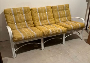 lot 227 image: Awesome Vintage Patio Sofa
