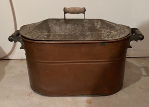 lot 232 image: Vintage Copper Boiler