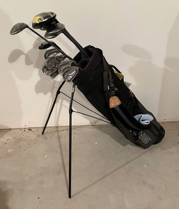 lot 234 image: Ping Golf Bag with MG Driver, Ping Eye 2s and More