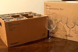 lot 237 image: World Market Stemware