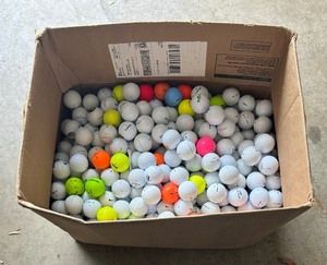 lot 284 image: Large Box of Golf Balls