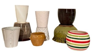 lot 57C image: Variety of Decorative Planters