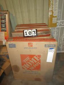 lot 103 image: Assortment Large moving boxes
