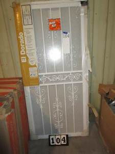 lot 104 image: El Dorado Steel Security Door