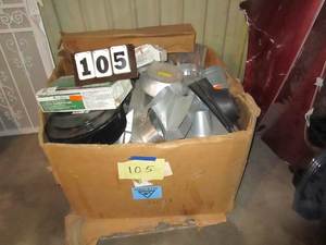 lot 105 image: Pallet Misc Duct Work
