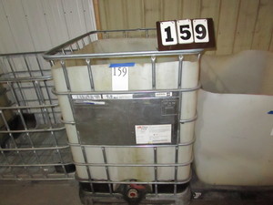 lot 159 image: Pallet TankTote on Steel Pallet - open top