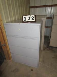 lot 172 image: Lateral File Cabinet