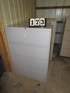 lot 173 image: Lateral File Cabinet