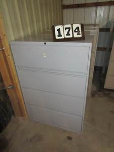 lot 174 image: Lateral File Cabinet