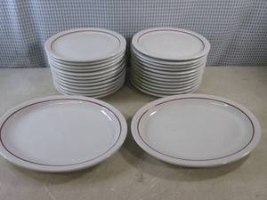 lot 12 image: (A-3) 26pc Vintage Shenango China U...