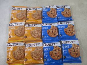 lot 57 image: (B-1) 12 Quest Protein Cookies 6 Pe...