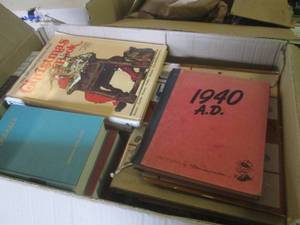 lot 62 image: (EW3) Box Full of Vintage Books...