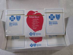 lot 113 image: (EC1) 12 New Decks of Blue Cross Bl...