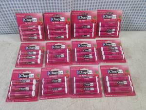 lot 158 image: (EC1) 12 - 3-Packs of Cherry Chap-I...