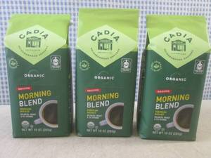 lot 178 image: (B-1) 3 Bags of Organic Morning Ble...