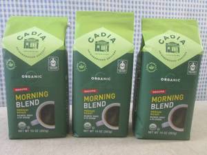 lot 179 image: (B-1) 3 Bags of Organic Morning Ble...