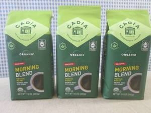 lot 180 image: (B-1) 3 Bags of Organic Morning Ble...