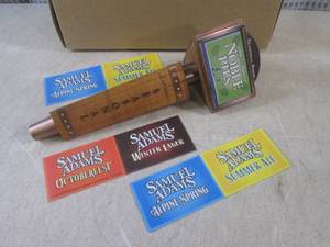 lot 188 image: (BS) 2 Samuel Adams Seasonal Beer T...