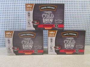 lot 210 image: (B-2) 3 Boxes of Java House Ethiopi...
