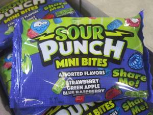 lot 237 image: (B-3) 12 Bags of Sour Punch Assorte...