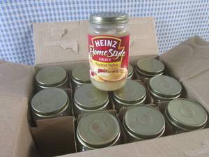 lot 243 image: (B-1) 12 Jars of Heinz Home Style R...