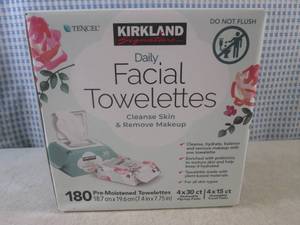 lot 247 image: (BS) 180 Count Daily Facial Towelet...