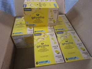 lot 263 image: (C-1) 6 Boxes of Keurig Gevalia Fro...