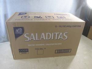 lot 270 image: (C-1) Case of 12 Boxes Saltine Crac...