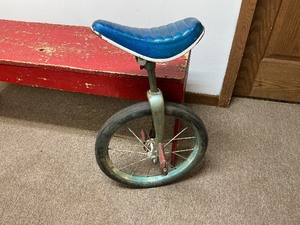 lot 24 image: Vintage Unicycle