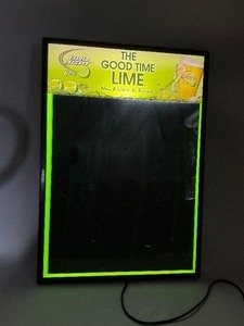 lot 34 image: Bud Light The Good Time Lime Readerboard