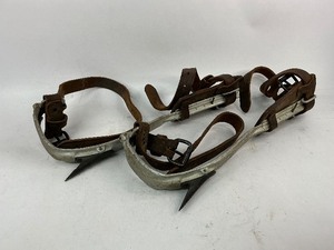 lot 74 image: Pair of Electrical Worker Climbing Irons