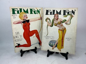 lot 87 image: 1933 & 1937 Film Fun Magazines