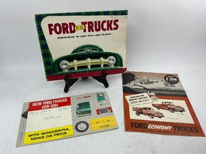 lot 117 image: Vintage 1952, 1953, & 1961 Ford Truck Catalog Mailer Brochure Advertisement Lot