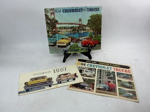 lot 118 image: Vintage Chevrolet 1954, 1957, 1964 Car & Truck Catalog Mailer Brochure Advertisement Lot