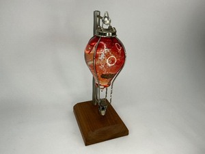 lot 9 image: Red Comet Antique Fire Extinguisher with Stand -Lot 1