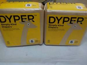 lot 77 image: 40 ct Dryer Simply Kind Size 5 Diap...