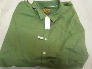 lot 79 image: Johnny Big-G Linen Shirt size 8XL...