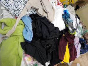 lot 137 image: Large box of New Clothes- various s...