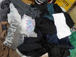 lot 138 image: Large box of New Clothes- various s...