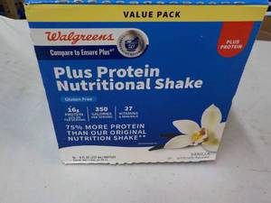 lot 180 image: Walgreens Nutritional Shakes    ...