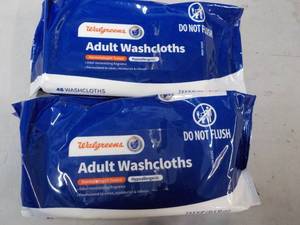 lot 182 image: Adult Washcloths...