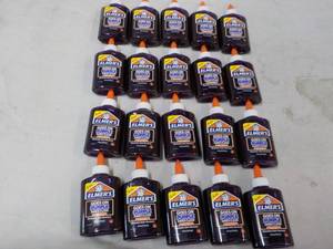 lot 193 image: 20 ct 4 oz Elmers School Glue...