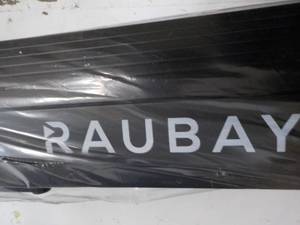 lot 198 image: Raubay Projection Screen 80 wide...