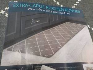 lot 222 image: Extra Large Kitchen Runner 20 x 60...